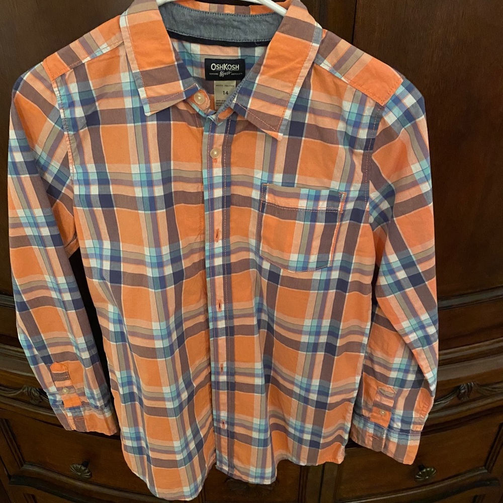 Boys button down
